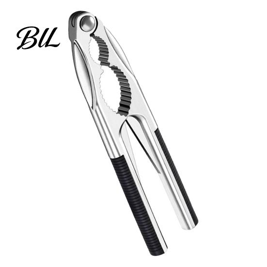 Easy Grip Sheller Nut Crackers for All Nuts, Heavy Duty Nutcracker Pecan Cracker Tool Walnuts, Multi-purpose Seafood Shell Opener with Non-Slip Handle
