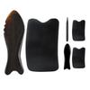 Ox Horn Scraping Board Face Neck Massage Muscle Pain Relief Gua Sha Tool