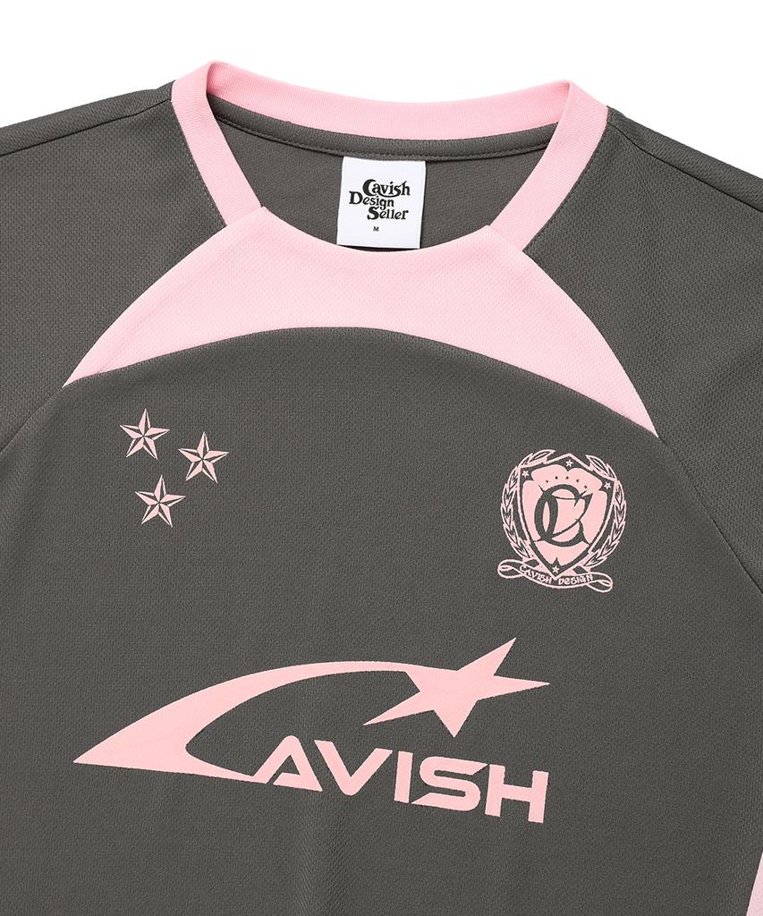 CAVISH Authentic Ss Jersey Charcoal(Cv2Fmft513A)