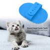 Metal Pin Pet Bath Brush Rounded Pin Tip Dog Deshed Tool Slicker Bath Comb  Skin Massage Care