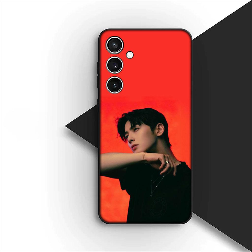 Casing Phone Cover for Samsung Galaxy S25 S24 S23 FE Ultra Plus S7 Edge S25+ S23+ A56 5G Case Cha EunWoo Lee Dong min Eun Woo