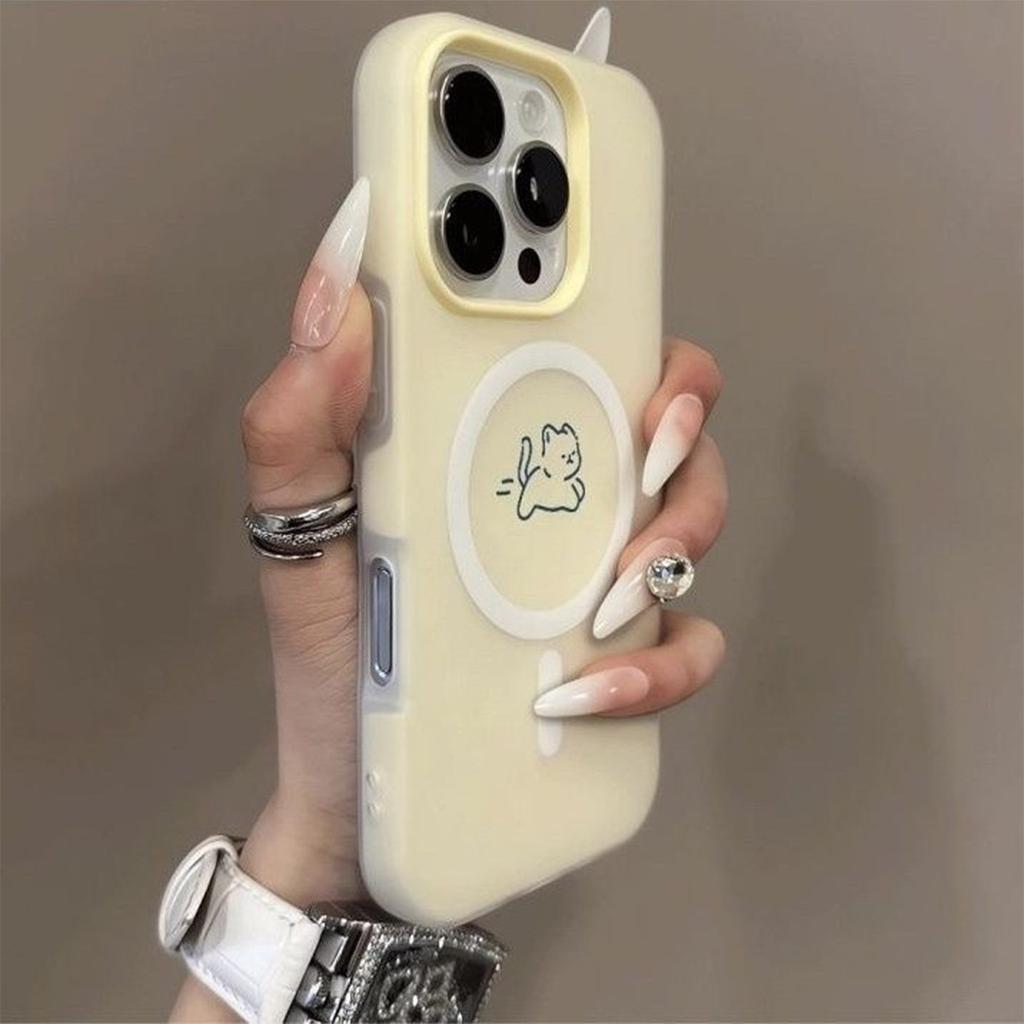 Гелевый чехол-книжка 2-в-1 с магнитом, съемный чехол 3-в-1, прозрачный и утолщенный, для Apple, летние девушки