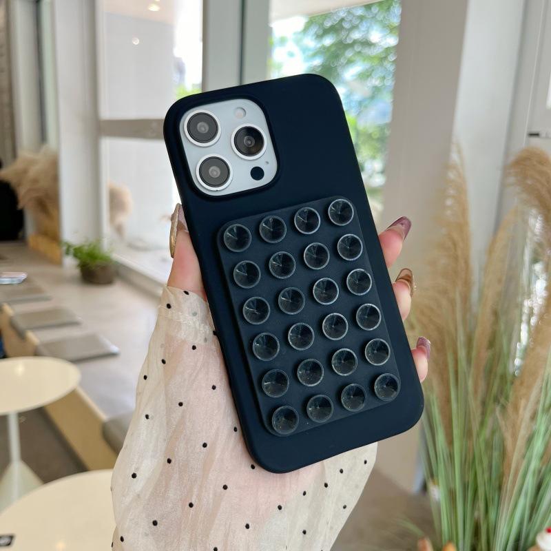 Многофункциональная силиконовая присоска - подставка для телефона и наклейка на заднюю панель