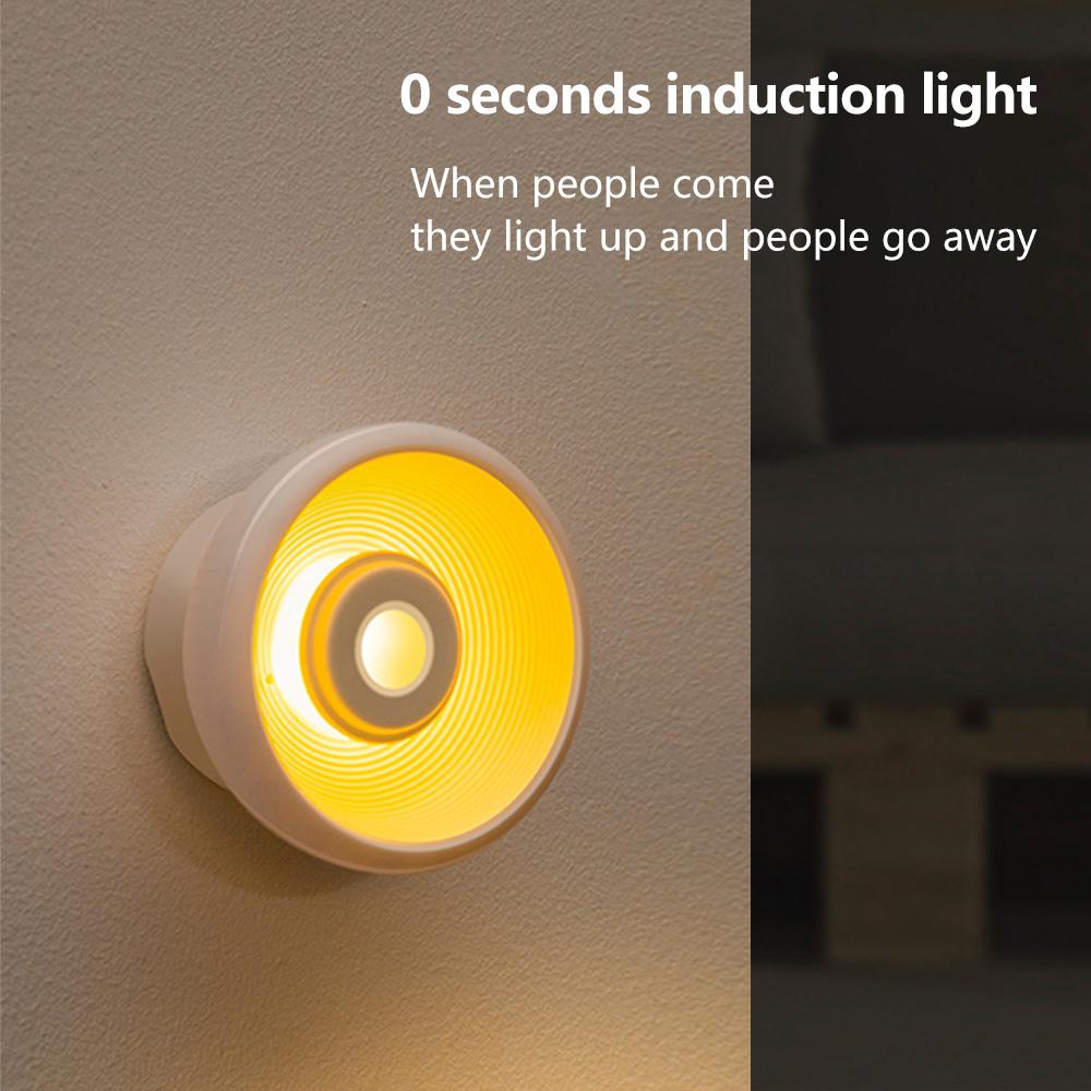 Xiaomi Yeelight ночник датчик движения Декор для спальни перезаряжаемый светодиодный ночник для кухонного шкафа, шкафа, прохода