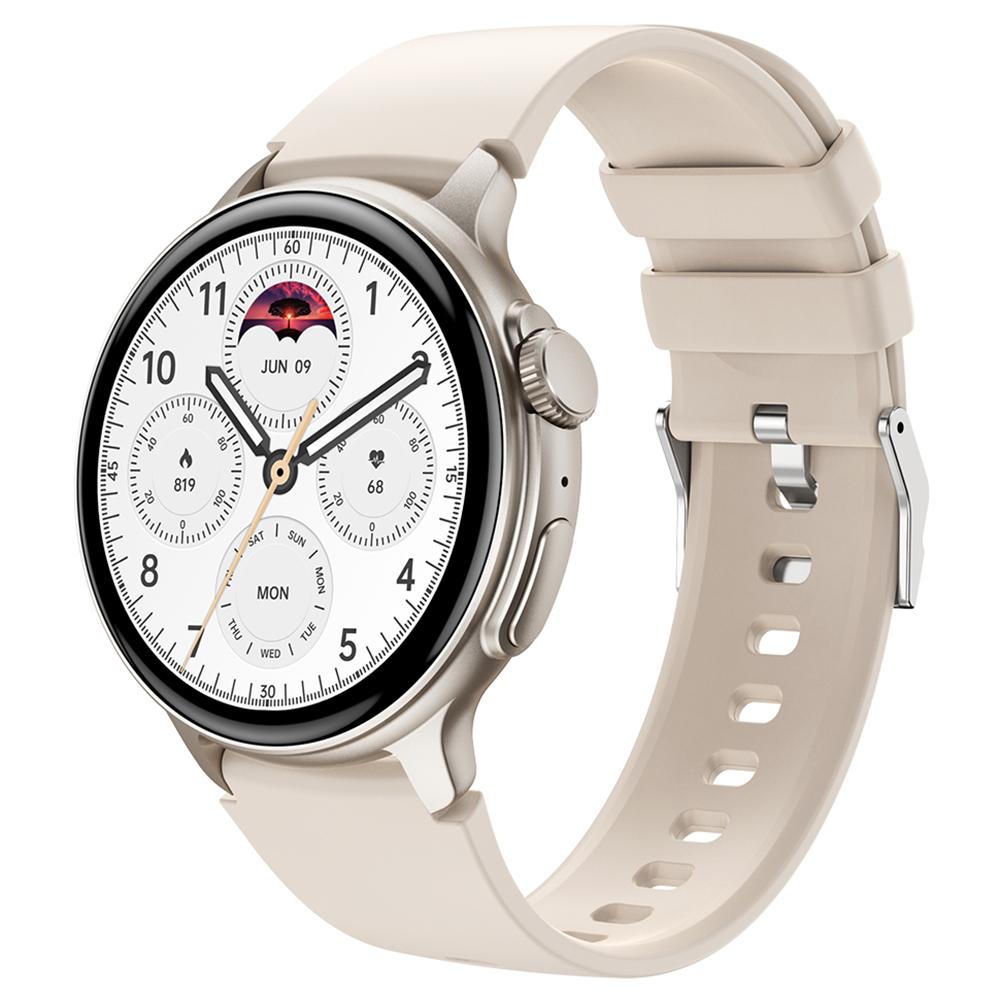 S58 AMOLED Round Screen Bluetooth-compatible Call Smart Watch Heart Rate Monitor Fitness Tracker