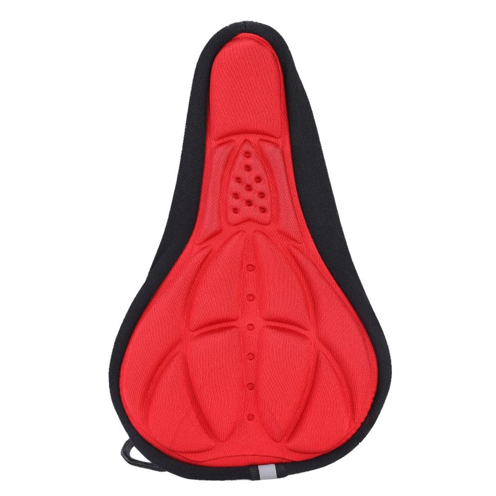 3D Mountain Road Bike Breathable Soft Seat Saddle Cover (Black)