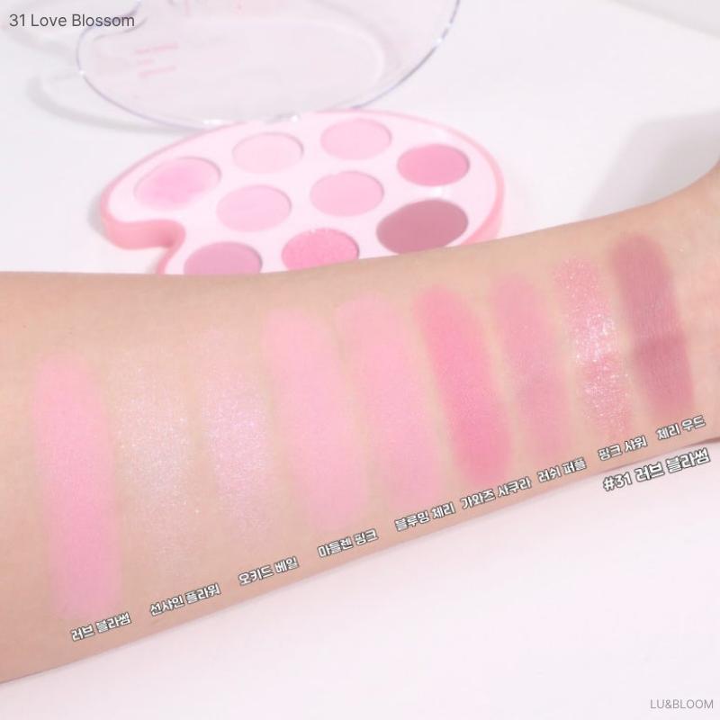 DASIQUE Палетка теней Pink Blossom Collection 7,2 г (+Бесплатный подарок)