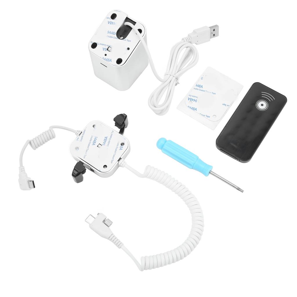 Phone Antitheft Display Stand Charging Function Nonslip Loud Sound Burglar Alarm Holder