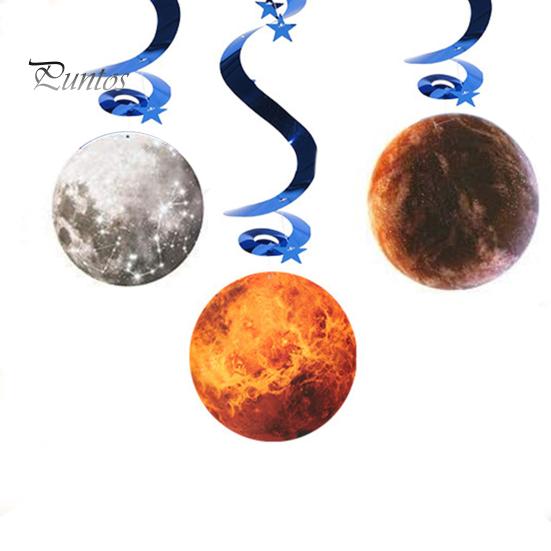 10 шт./компл., подвесные украшения солнечной системы, украшения для вечеринки в космическом пространстве, поставки планет, космические украшения, космическая вечеринка, звездные украшения для комнаты