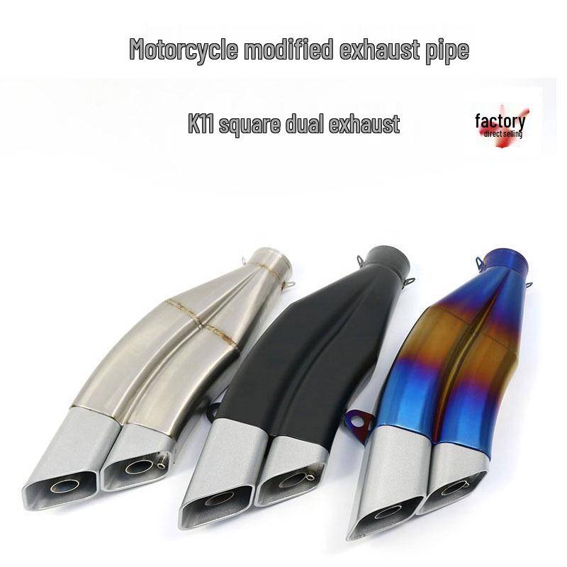 Kawasaki Z750/800 Ninja SC Dual Outlet Exhaust for Large-Displacement Motorcycles