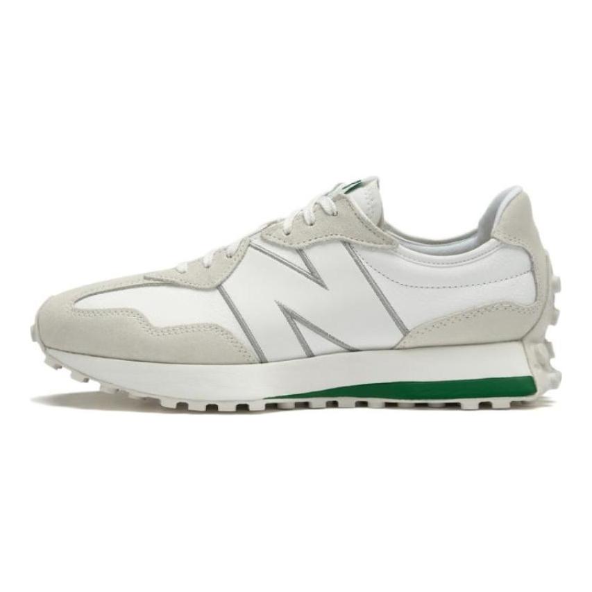 New Balance 327 Кремово-зеленые кроссовки U327UNP