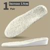 NO.8 Winter Plush Warm Insoles for Shoes Height Increase Insole for Feet Martin Snow Shoe Insert Thicken Heating Sole Men Woman