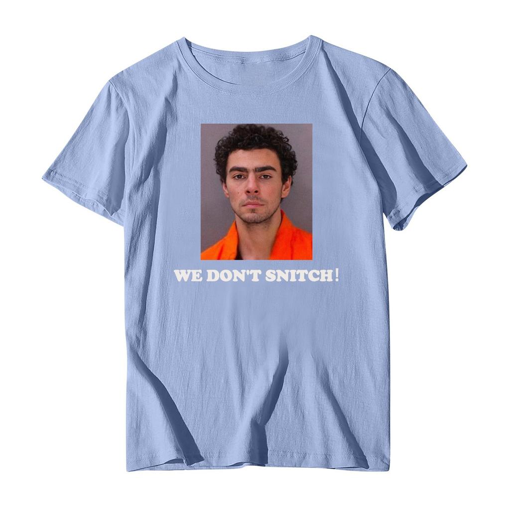 Повседневная модная спортивная футболка с круглым вырезом и принтом унисекс с коротким рукавом