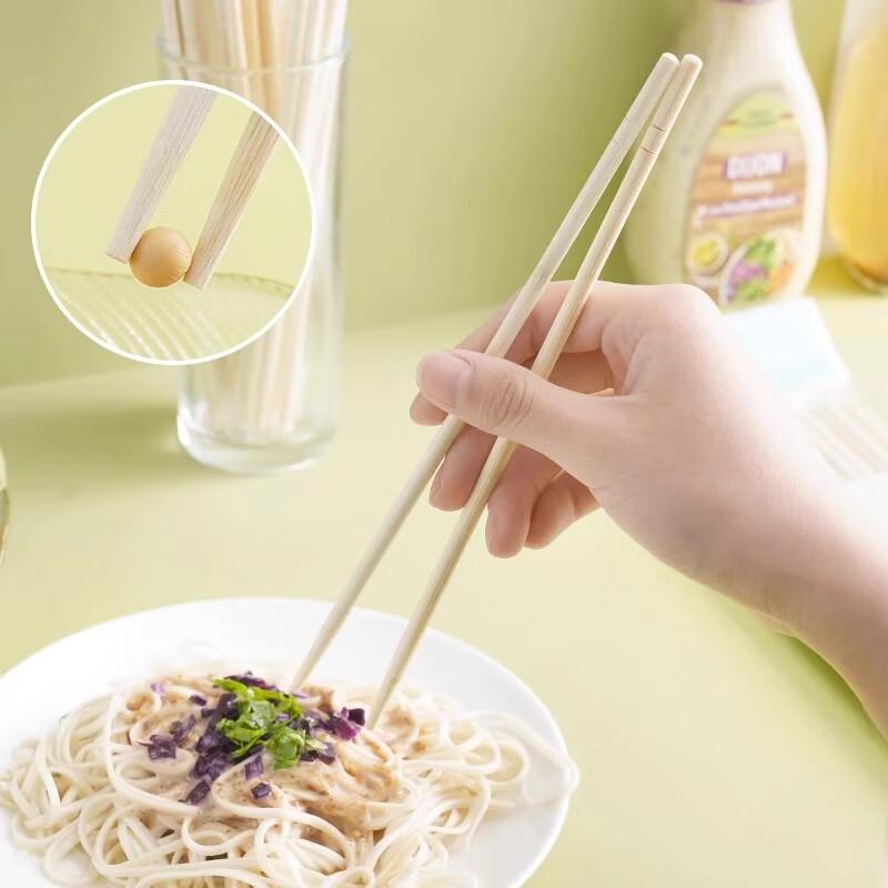 Fánshùn Individually Wrapped Disposable Bamboo Chopsticks (20 Pairs)