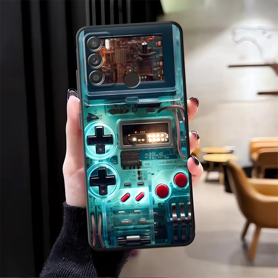 Чехол-бампер с изображением игровой машины для Moto S30 Pro Edge 20 30 X30 Pro