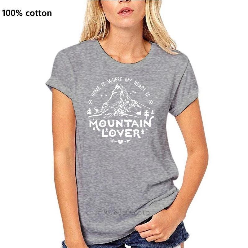 Новая футболка Mountain Lover Matterhorn для мужчин, повседневная футболка из хлопка, горы зовут Маттерхорн, восхождение, походы, футболки, одежда Su