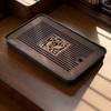 Portable Bamboo Tea Tray Household Kungfu Tea Table Simple Tea Set Accessory  Office Home