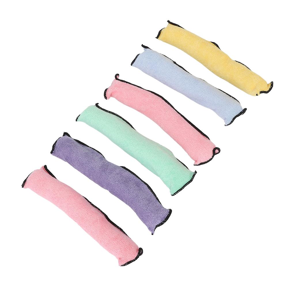 Heatless Curlers Safe Lightweight Portable Sponge Hair Rollers for Women Girls Children 6pcs