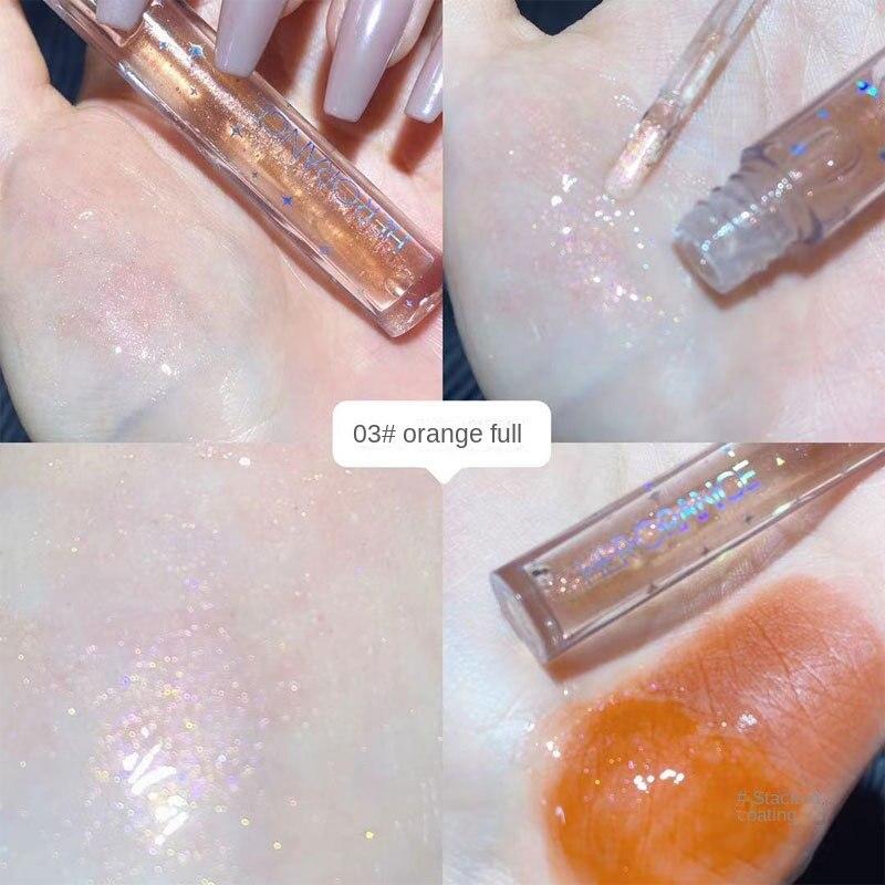 HER ORANGE Fairy Hydrating Lip Nectar Jelly Glass Lipstick Nourishing Moisturizing Lipstick Priming Air Glaze Lip Glaze