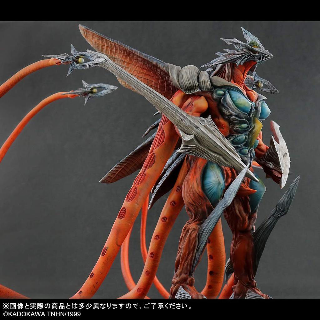 X-Plus GARAGE TOY Large Monster Series Daiei Special Effects Iris, Approximately 260mm Tall, Pre-painted, Complete PVC Figure, Some Assembly Required