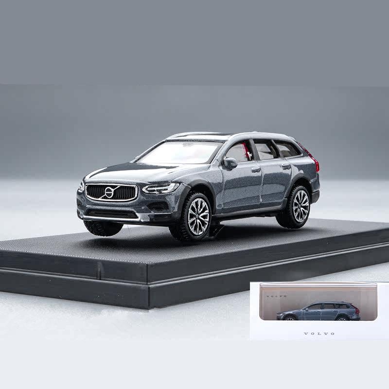 1:64 Модели автомобилей Volvo XC40 XC60 XC90 C40 S90 V90 из сплава, литые металлические игрушечные машинки, миниатюрная модель автомобиля, подарок для детей