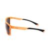 Lunettes de soleil Polaroid PLD 7044/S ORANGE FLUO BLACK (YDT M9) - Enfant - Aviator - Gris