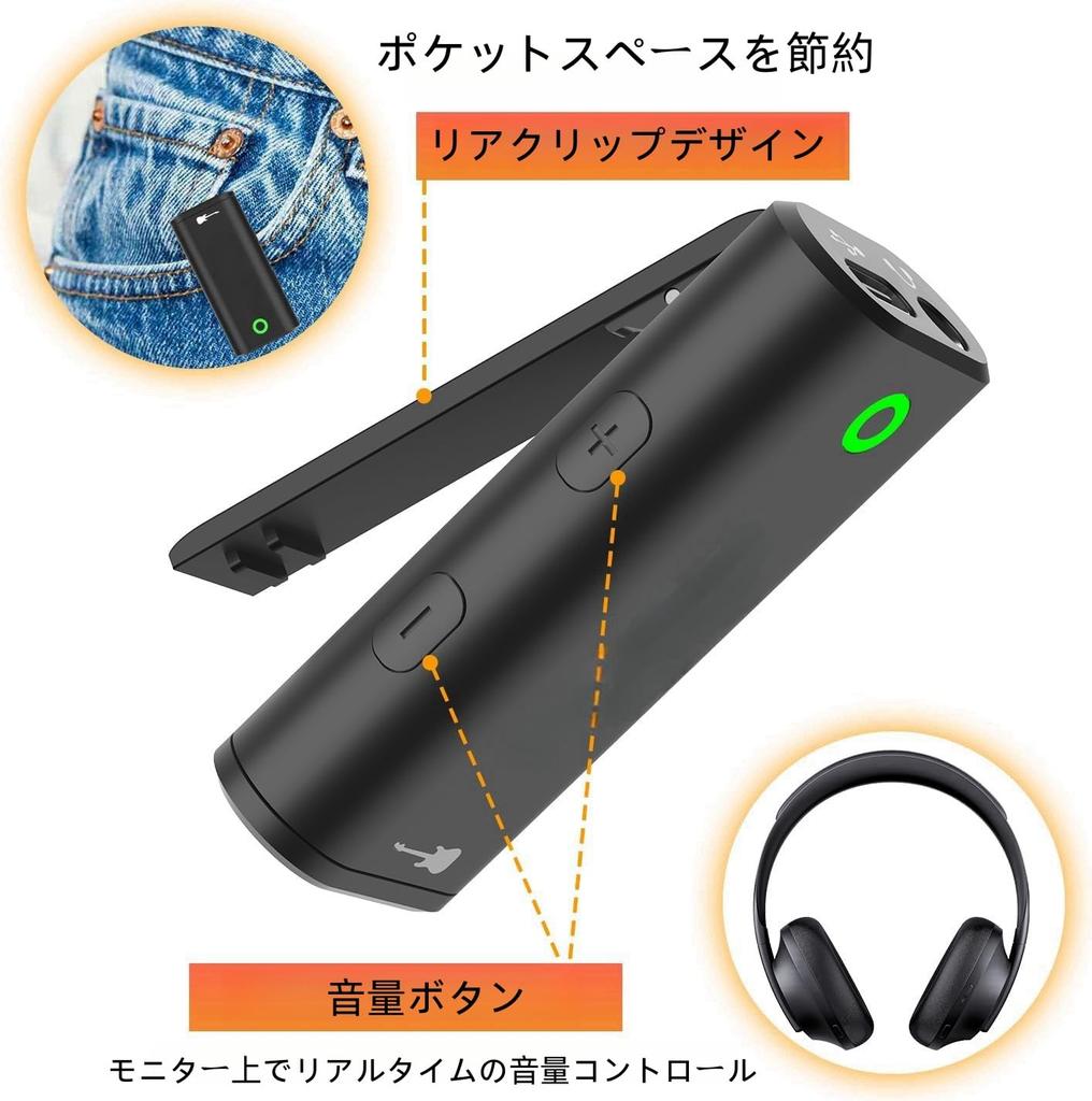 Портативный гитарный аудиоинтерфейс NCGGY со встроенной звуковой картой для записи для прямой трансляции, iPhone, iPad, смартфонов и планшетов Android, Нет