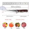 Boning Meat Cutting Knife Stainless Steel Delicate Small Pointed Knife with Shell Easy To Fit Kitchen Multi-purpose Knife