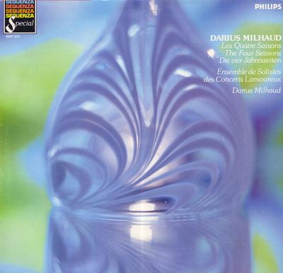 Виниловая пластинка DARIUS MILHAUD ORCHESTRE DES CONCE Мийо Четыре сезона 6527221 PHILIPS Европа Классика Б/у