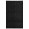 VidaXL Washable Doormat Black 90x150 Cm