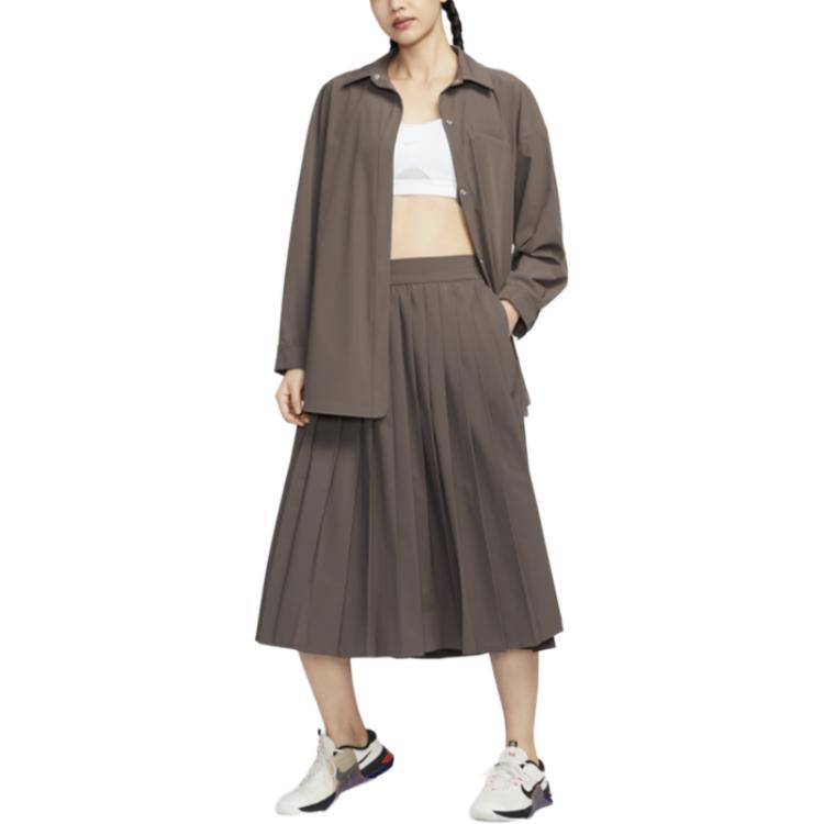 Nike 24.7 PerfectStretch Женская плиссированная юбка Dri FIT HQ8154-004