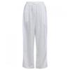 Shop   Women S waiStband Side 2 Line Training Wide pantS White Melange Pic Wpt  