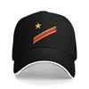 DR Congo Congo Flag Baseball Cap  Trendy Trucker Hat Spring Unisex Women Kpop Rock Baseball Caps