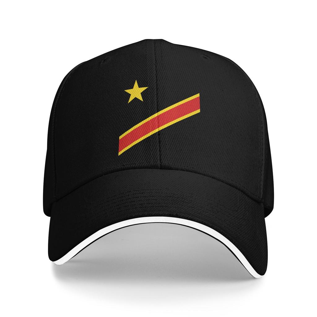 DR Congo Congo Flag Baseball Cap Trendy Trucker Hat Spring Unisex Women Kpop Rock Baseball Caps
