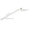 1 Pin Boiler Water Level Probe Brass Electrode PTFE Material Boiler Water Level Probe Sensor Stainless Steel G1/2 Thread
