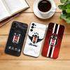 B-Besiktas B-BJK Логотип Чехол для телефона Черный Силикон Мягкий Для Samsung S25,S24,S21,S22,S23,S30,Ultra,S20,Plus,Fe,Lite