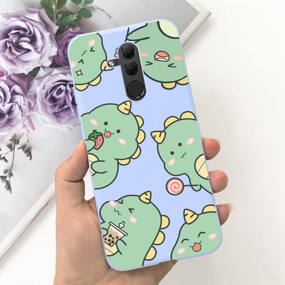 Чехол для Huawei Mate 20 Lite SNE-LX1 SNE-LX2 SNE-LX3 Защитная крышка Популярный Цветок Мягкий Силикон Funda Для Mate20 Lite Чехол для Телефона