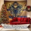 Custom Name Personalized Black Adam Print Tapestry, Wall Art Decor, Bedroom, Dorm, Apartment, LivingRoom, Party Backdrop, Gift for Birthday