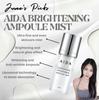 AIDA Glutathione Brightening Ampoule Mist – мгновенное увлажнение и усиление сияния (60мл)