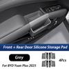 For BYD Yuan Plus 2022 2023 2024 2025 Car Interior Door Handle Storage Box For ATTO 3 Accessories  Armrest Storage Box