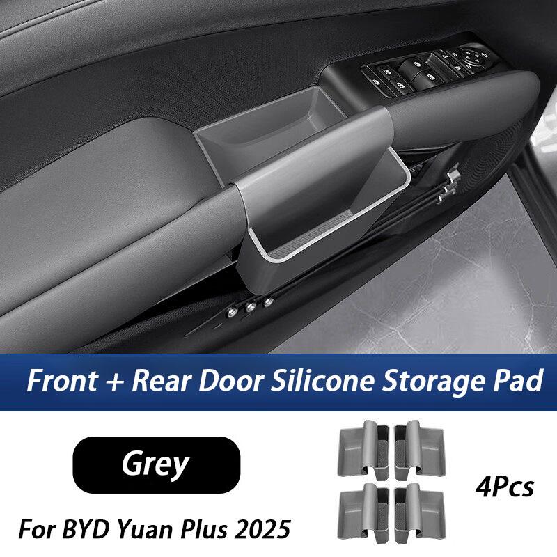 For BYD Yuan Plus 2022 2023 2024 2025 Car Interior Door Handle Storage Box For ATTO 3 Accessories Armrest Storage Box