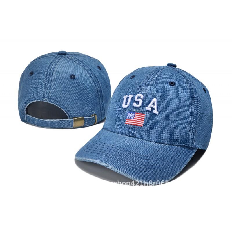 Baseball Cap Men Women Ins Style All Adjustable Cotton Linen Blend Sports