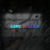 GIRL RACER Наклейки на машину для тюнинга Автомобильное окно Съемные виниловые наклейки Маслостойкое украшение Мотоцикл Отделка бензобака Знак для водителя-женщины