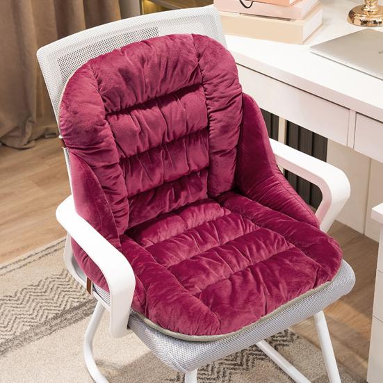 Подушка для сиденья со съемным моющимся чехлом, толстый наполнитель высокой упругости, цельная конструкция, эргономичная подушка для стула