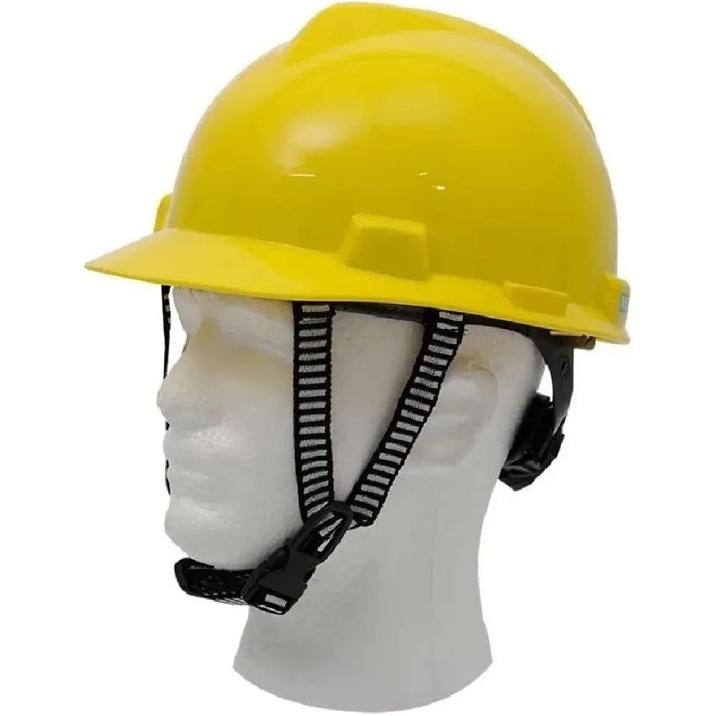 Chinstrap for Hard Hat Series, Hard Hat Chin Strap Y Shape 28cm Expandable Black White Color Blocking Universal with 4 Fixed Points