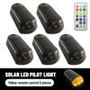 5pcs Solar Powered Cab Lights for Truck Solar Powered Cab Lights Roof Lights with Dodge Ram 1500 2500 3500 4500 5500 2003-2018