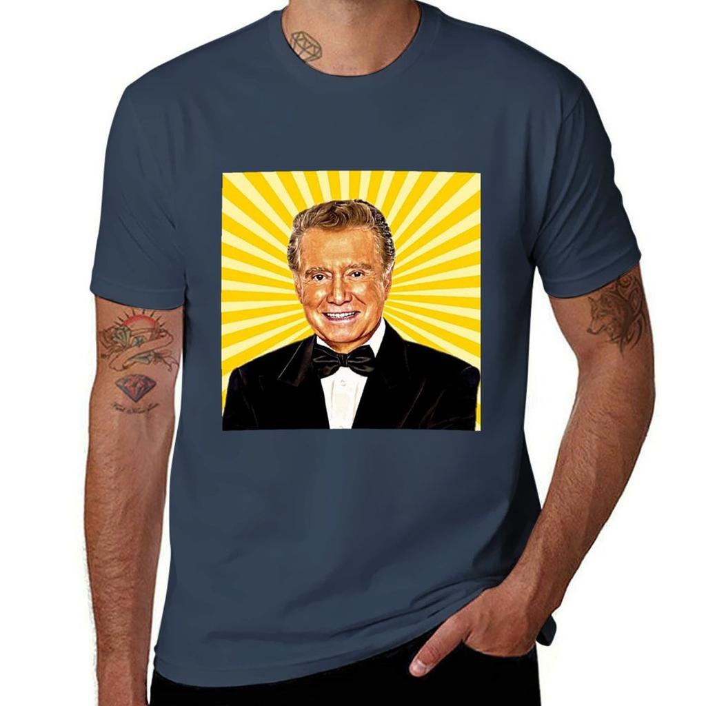 Regis Philbin T-Shirt t shirt custom print t shirts for man graphic funny mens graphic t shirts T-Shirt
