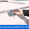 Накладка на ручку задней двери багажника (боул) Хромированная для Nissan Navara NP300 ST 2014-2018 Хромированные аксессуары Стайлинг автомобиля