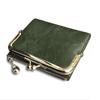 Retro Short Women PU Leather Folding Multi-layer Fashion Clip Coin Card Holder Purse
