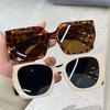 Shades for Men Women Fashion Irregular Oversized UV400 Women Gradient Polygon Sunglasses Big Frame Modern Vintage Eyewear